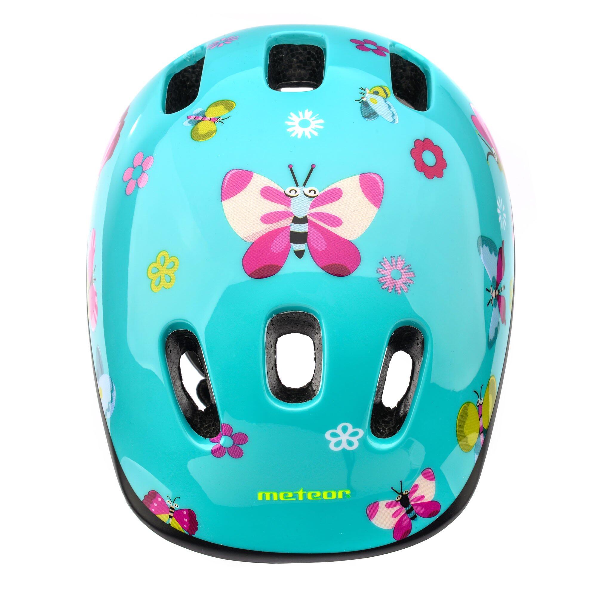 Meteor KS06 Butterflies casco infantil XS 44-48 cm 3/7