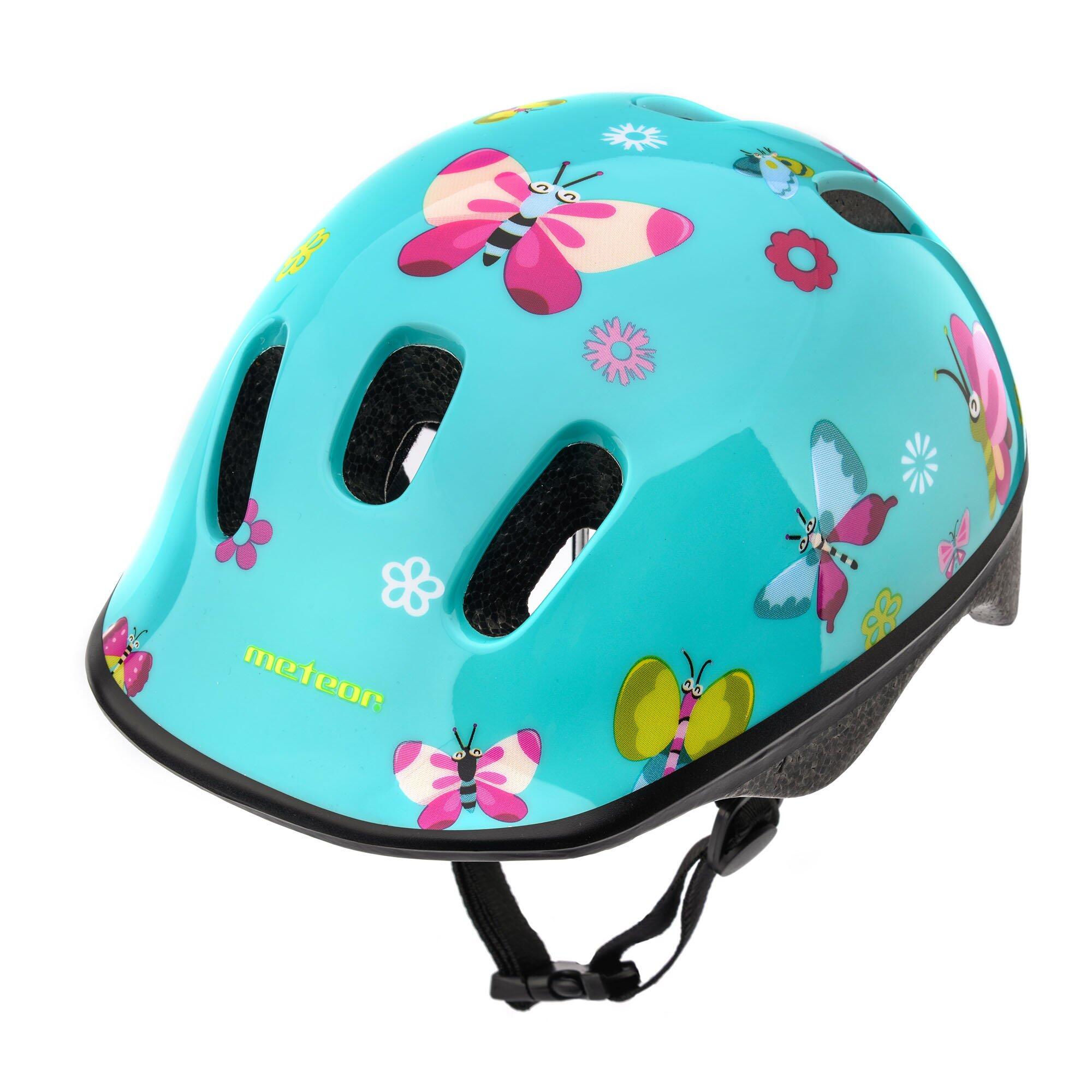 Meteor KS06 Butterflies casco infantil XS 44-48 cm 1/7
