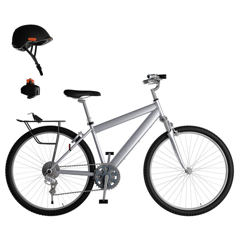 Kit à serrure OBH sur porte-bagage : casque de vélo embarqué et sécurisé 2/9