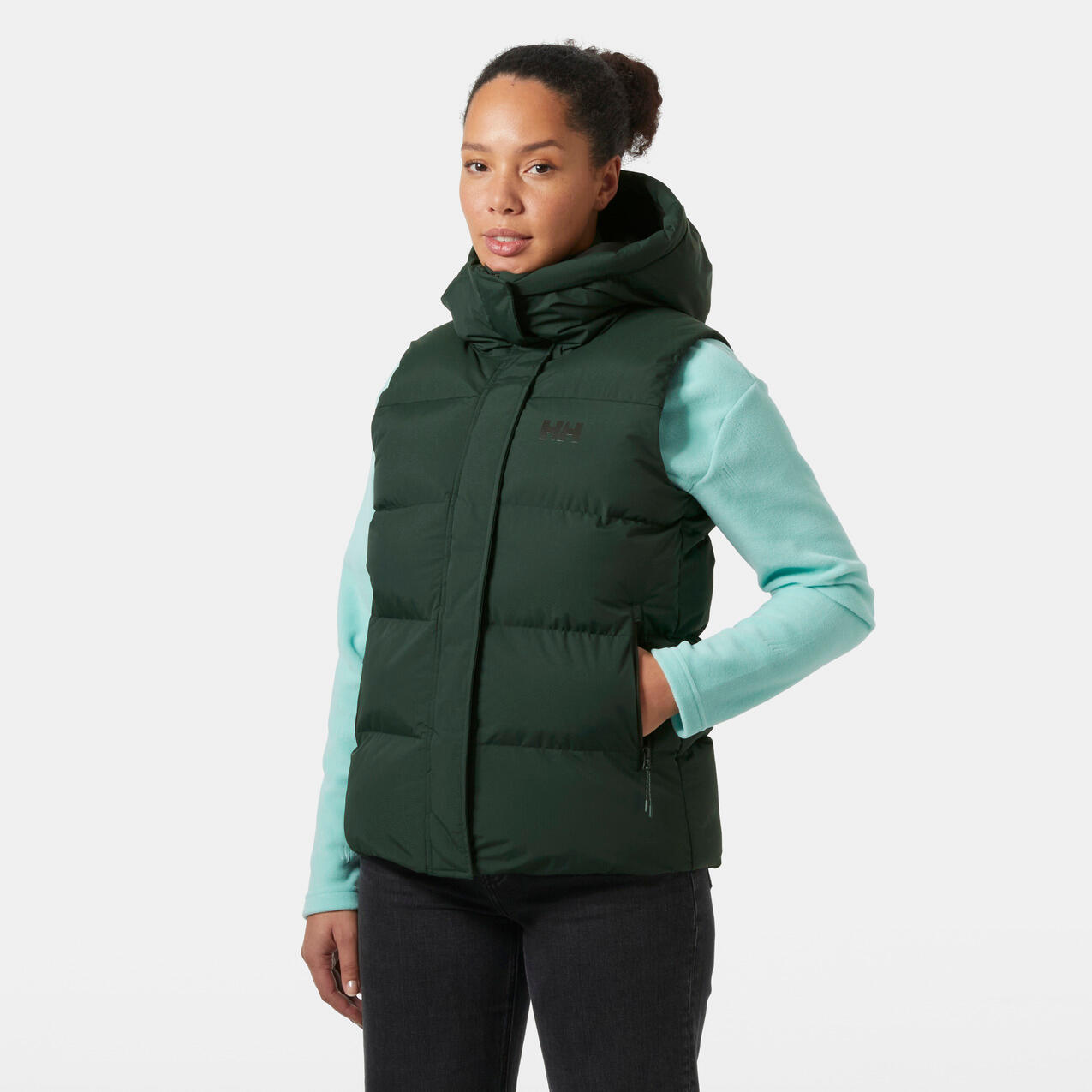 Damska kurtka bez rękawów z kapturem Helly Hansen Adore