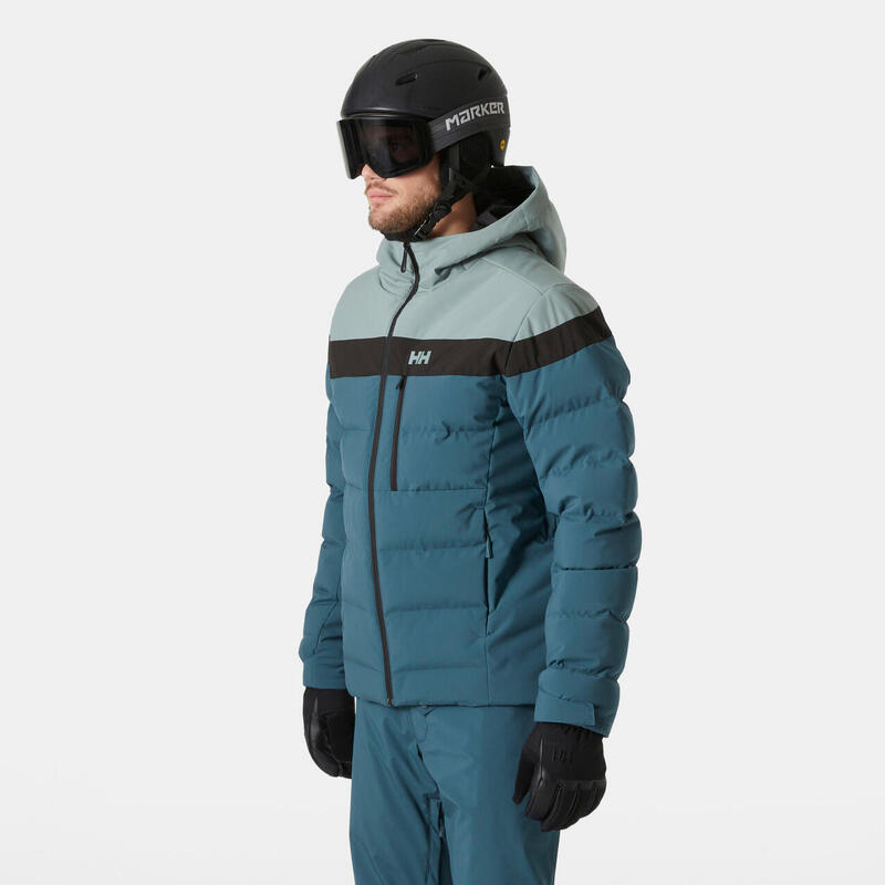 Geaca de schi matlasata Bossanova Puffy Jacket - verde barbati
