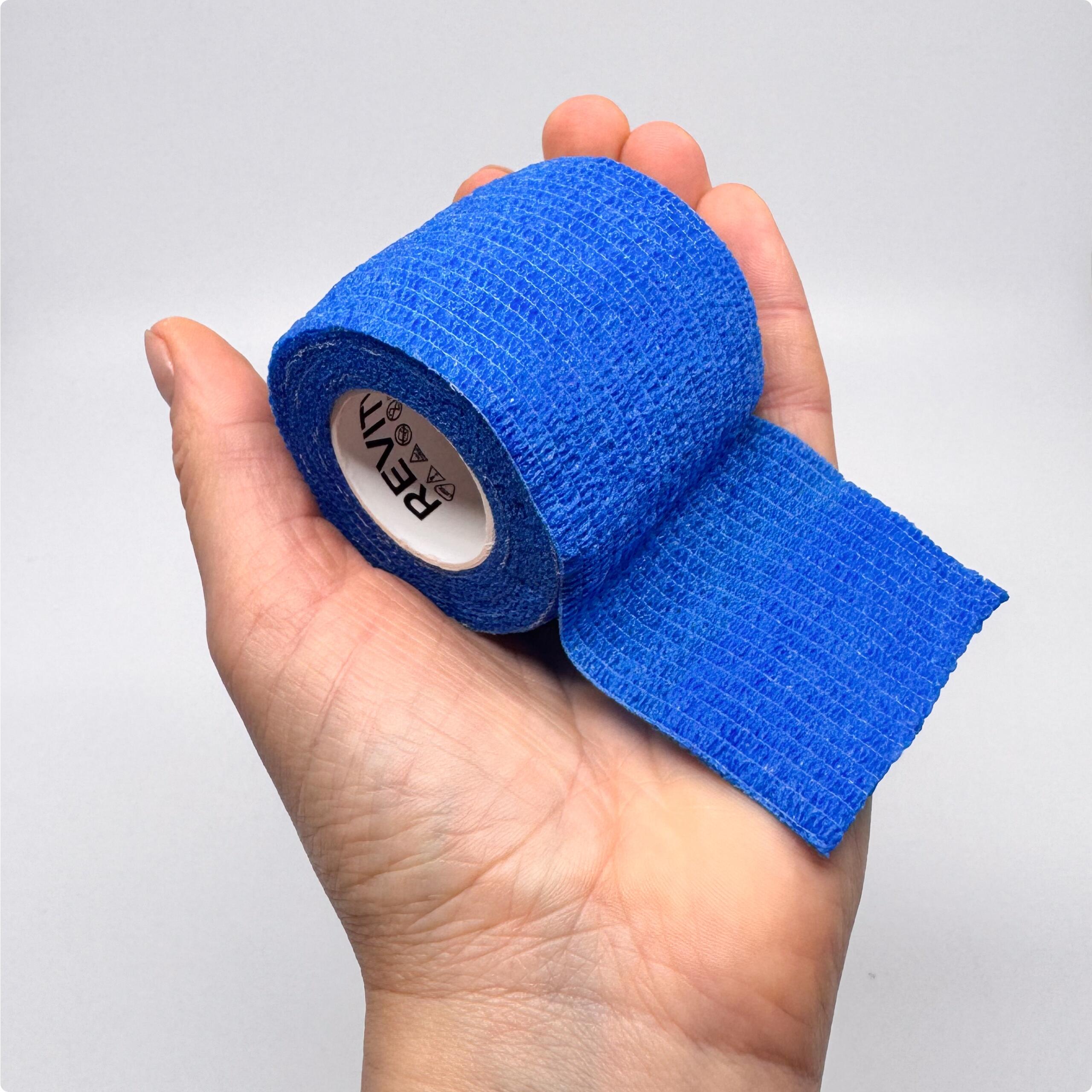 Ligadura coesiva Revity 5 cm x 4,5 m, azul 5/7
