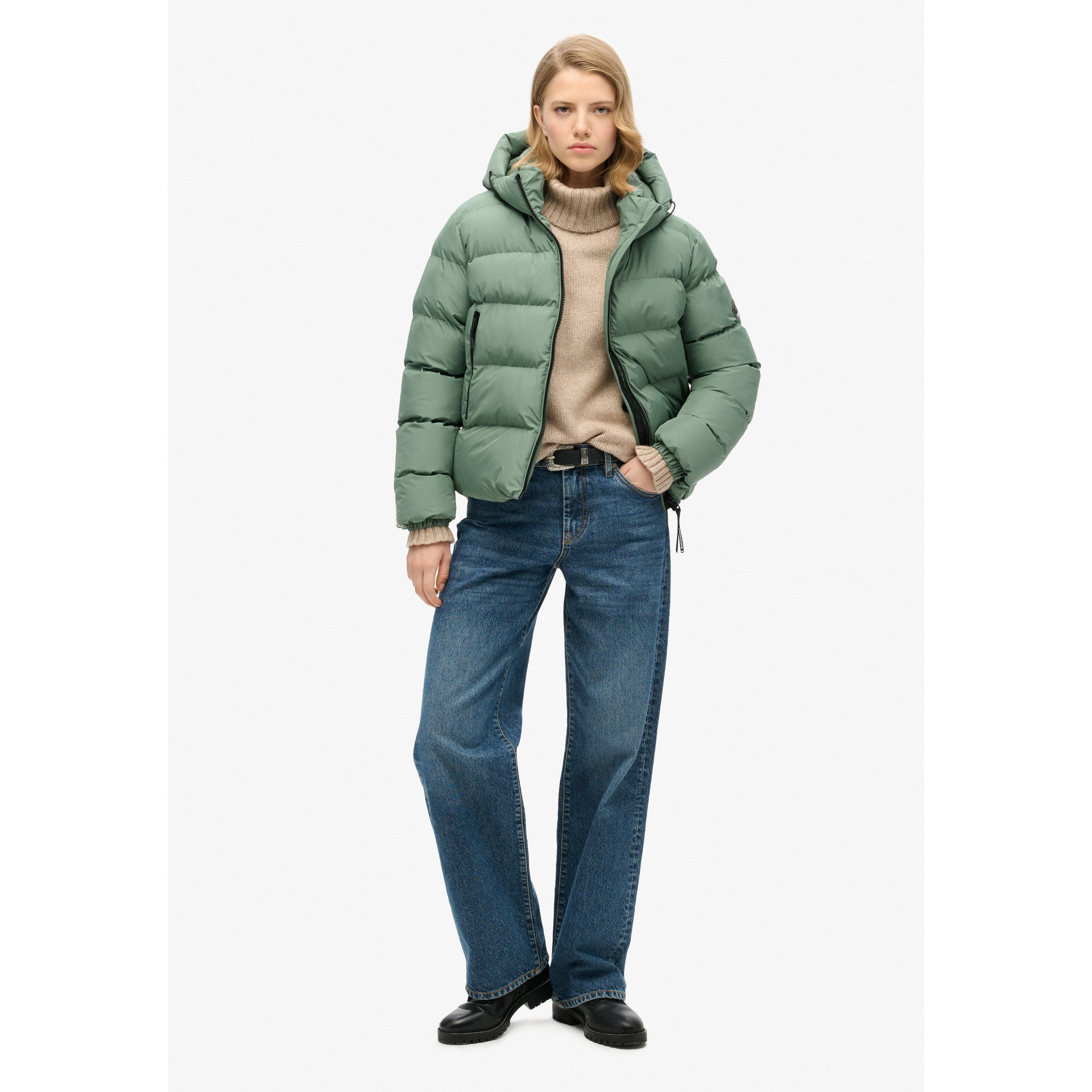 Doudoune femme Superdry Hooded Sports 2/6