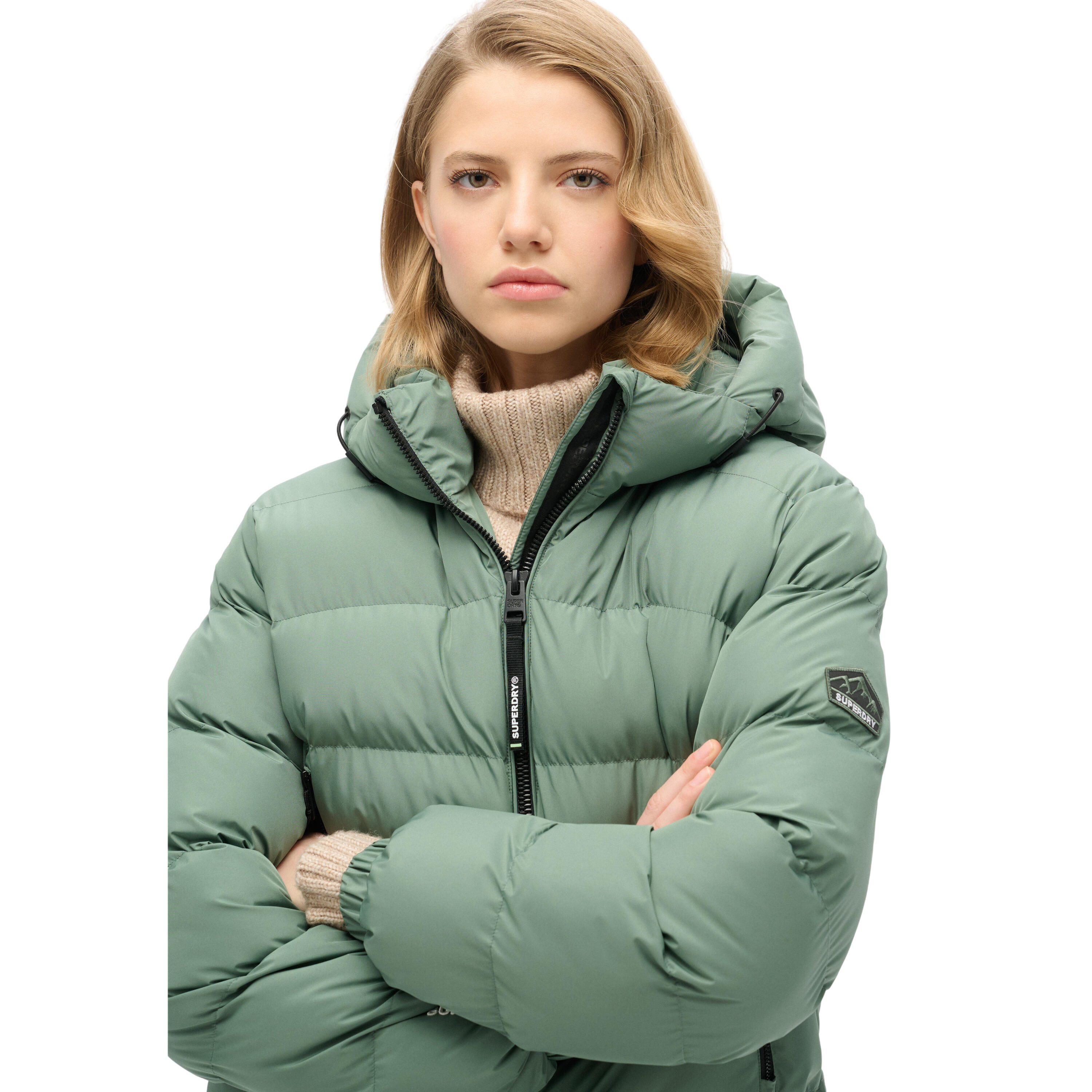 Doudoune femme Superdry Hooded Sports 4/6