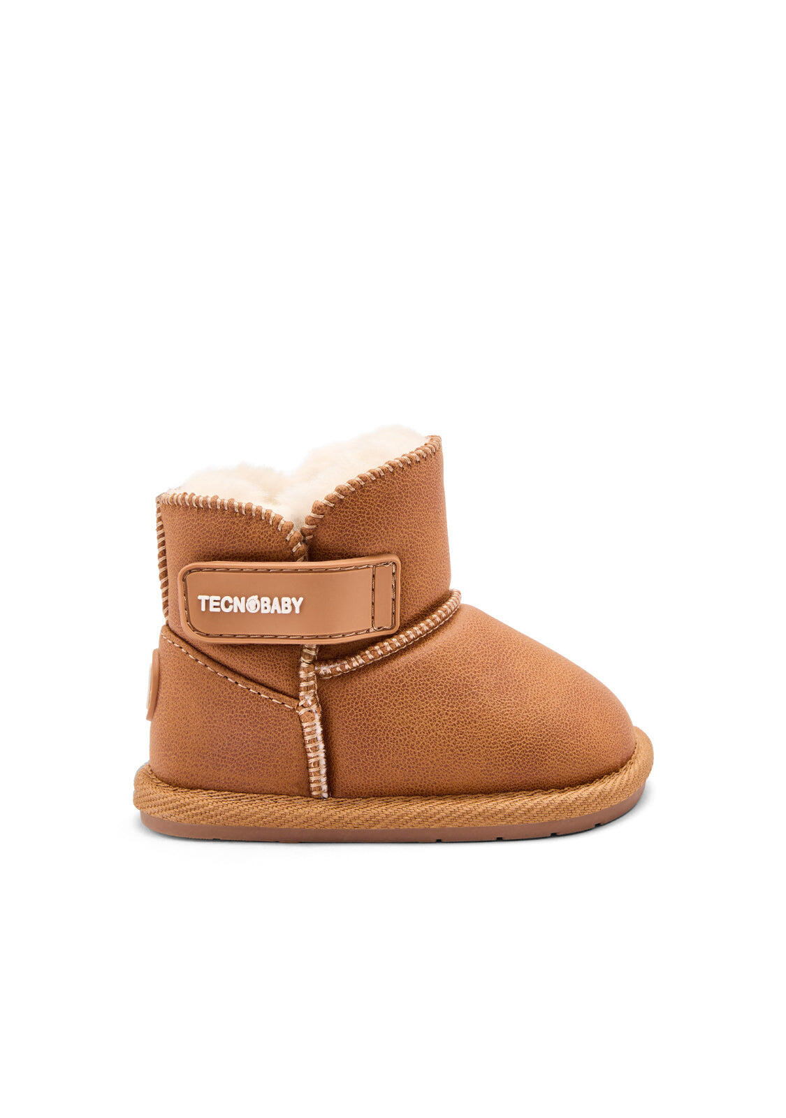 Botas de bebés estilo australianas con forro y diseño respetuoso 1/4