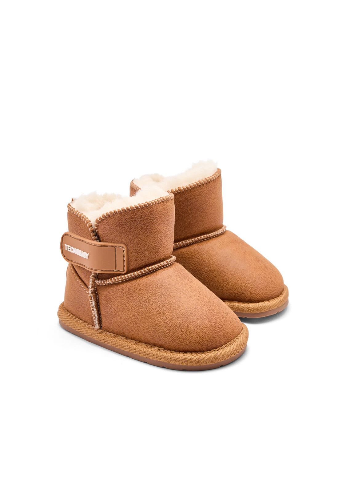 Botas de bebés estilo australianas con forro y diseño respetuoso 2/4