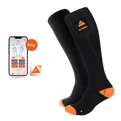 Chaussettes chauffantes Alpenheat — chaleur réglable via application