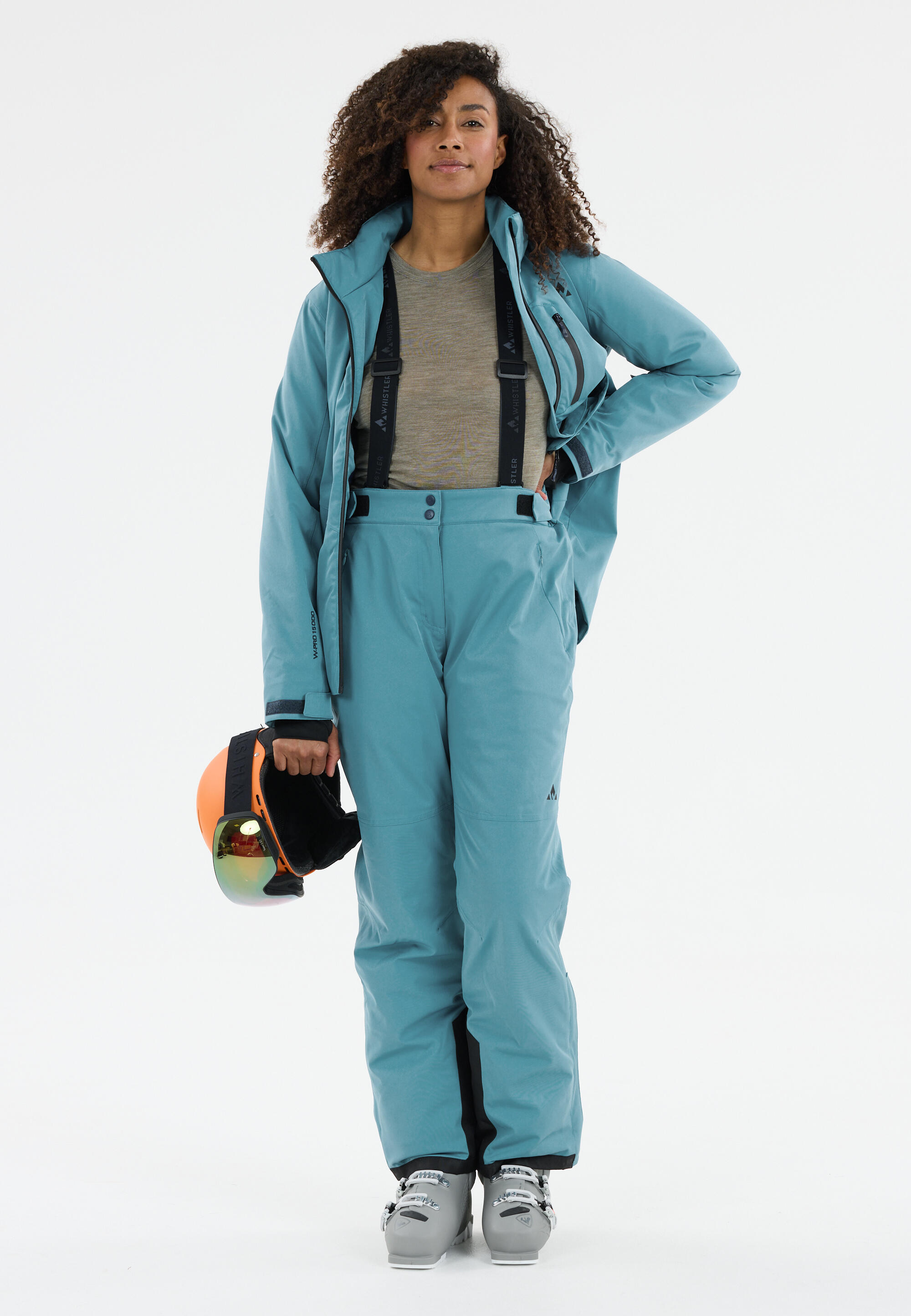 Pantalón de esquí funcional mujer Whistler Yarra Pro 15000 3/7