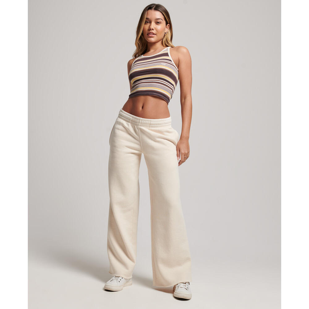 Pantalón de chándal recto desgastado mujer Superdry SUPERDRY