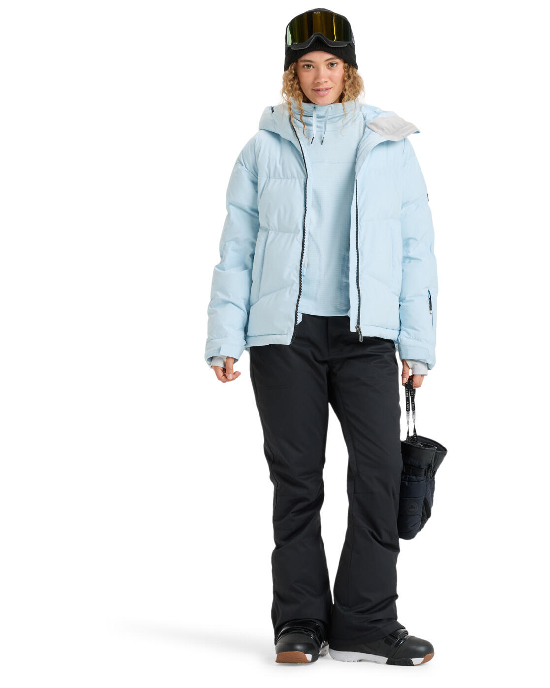 Pantalon de snow technique DIVERSION Noir Femme 4/4