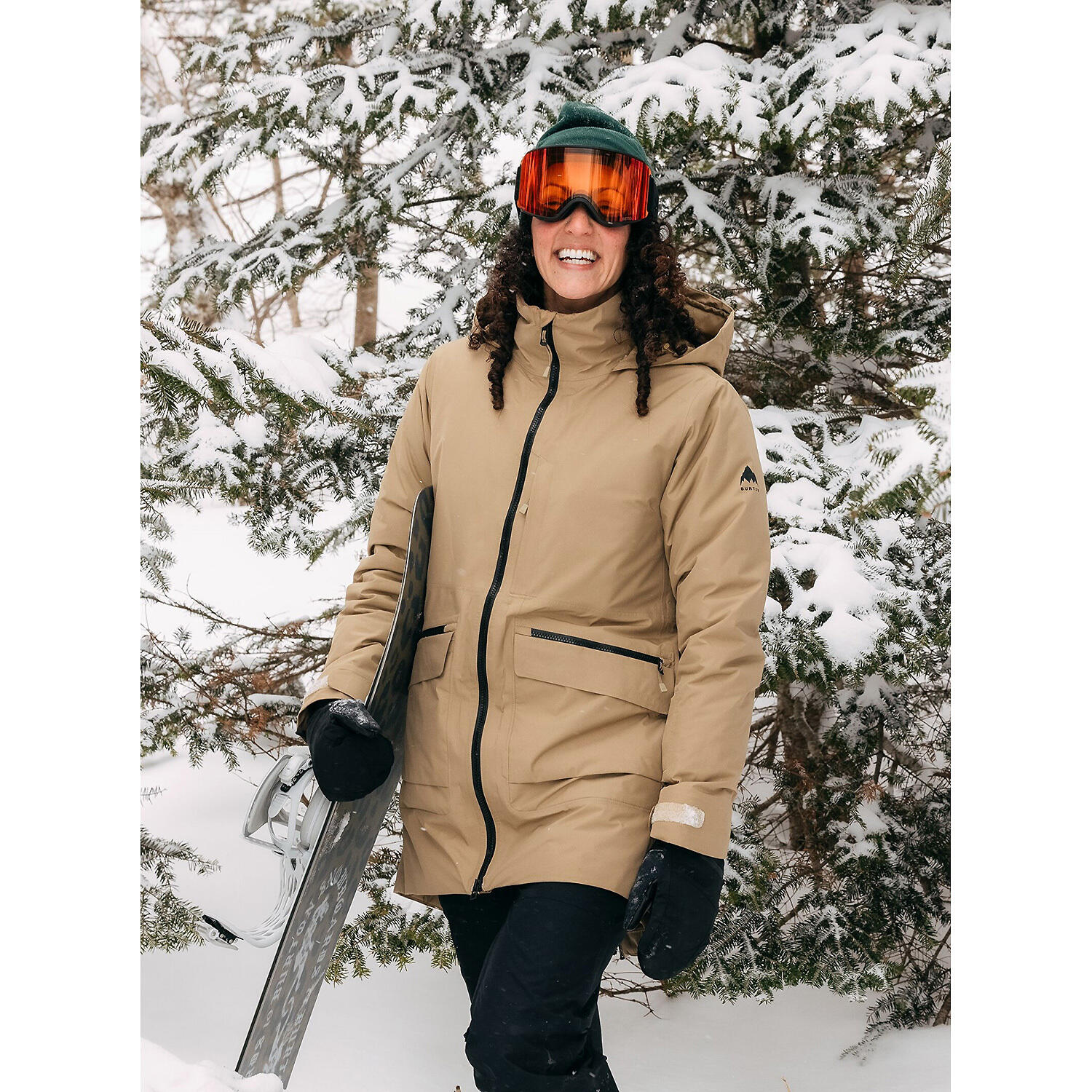 Damen Funktionsjacke W GORE-TEX TREELINE 2L JACKET 3/7