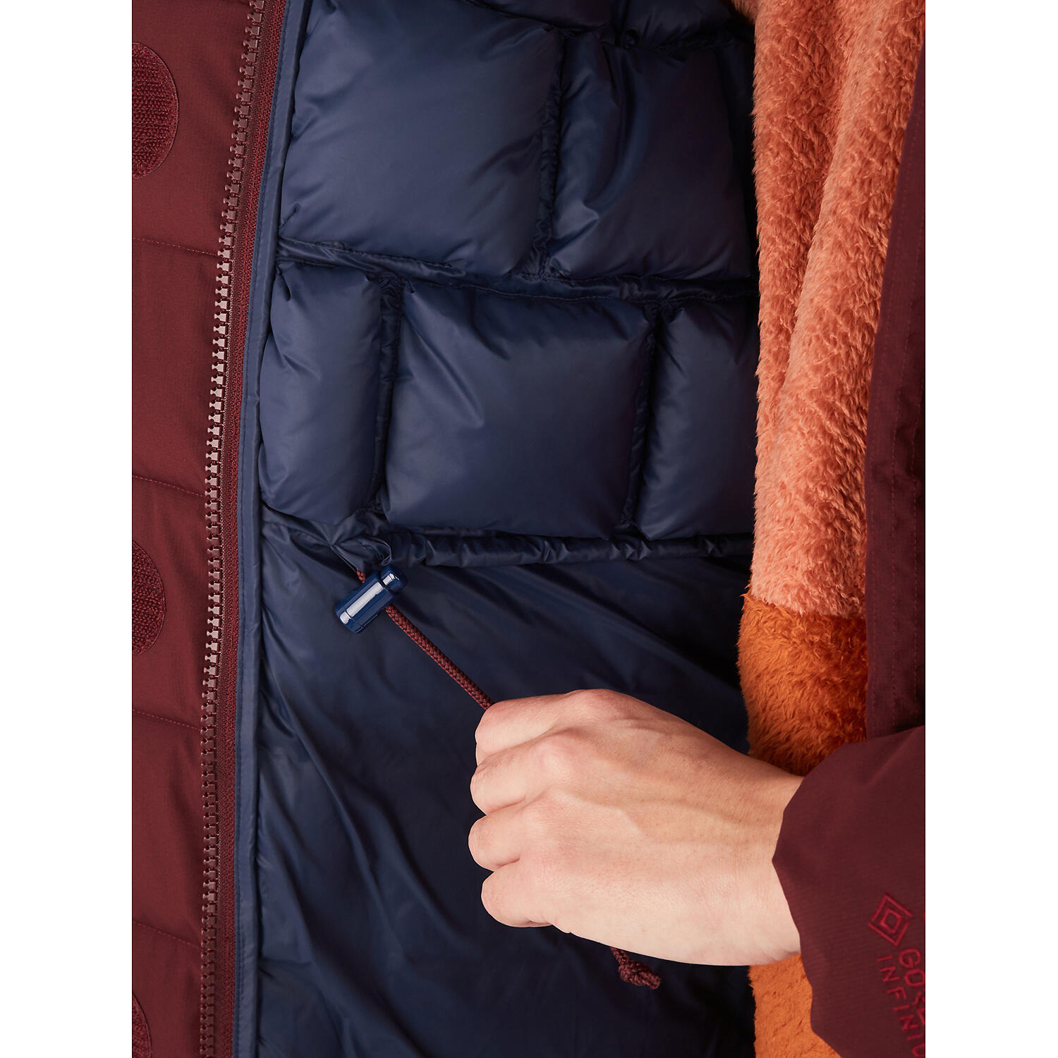 Damen Funktionsjacke WWARMCUBE GORE-TEX GOLDENMANTLE JACKET 4/7