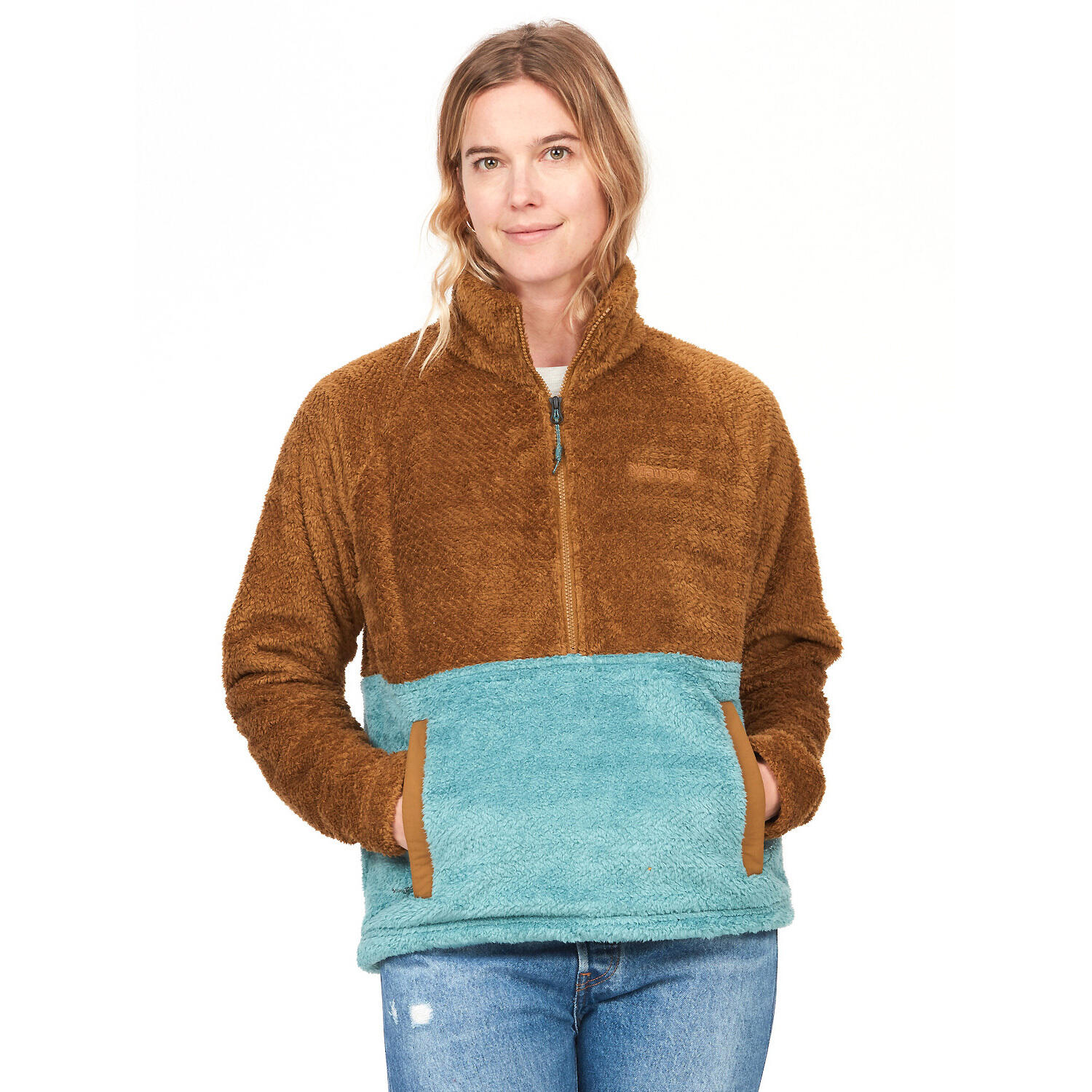 Damen Unterjacke W HOMESTEAD FLEECE 1/2 ZIP 1/2