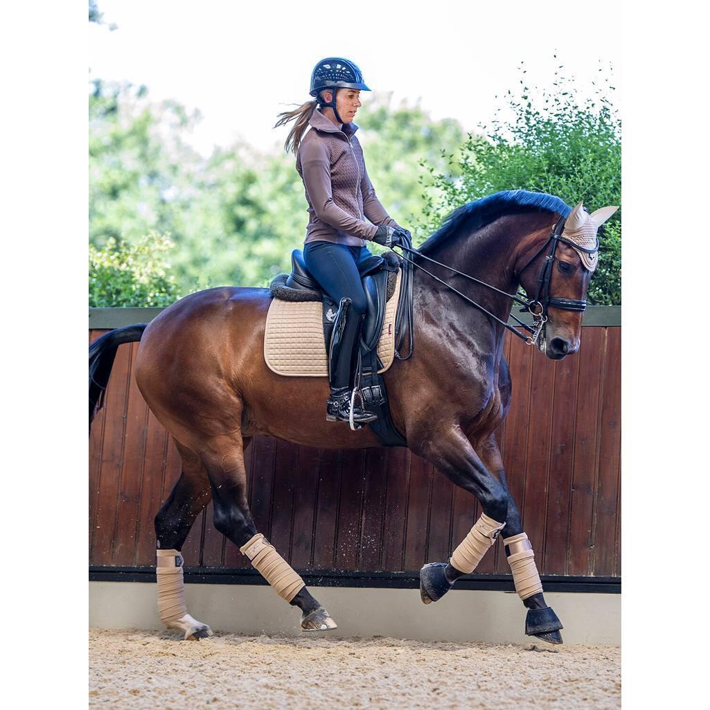 Dressuurmat voor paarden LeMieux Suede 2/3
