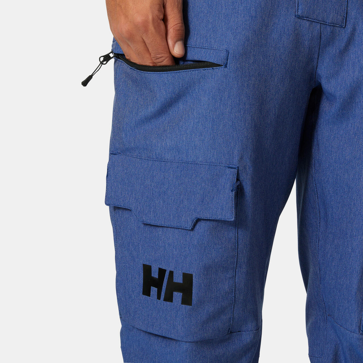 Pantaloni da sci con bretelle e tasca cargo Helly Hansen Sogn 4/6
