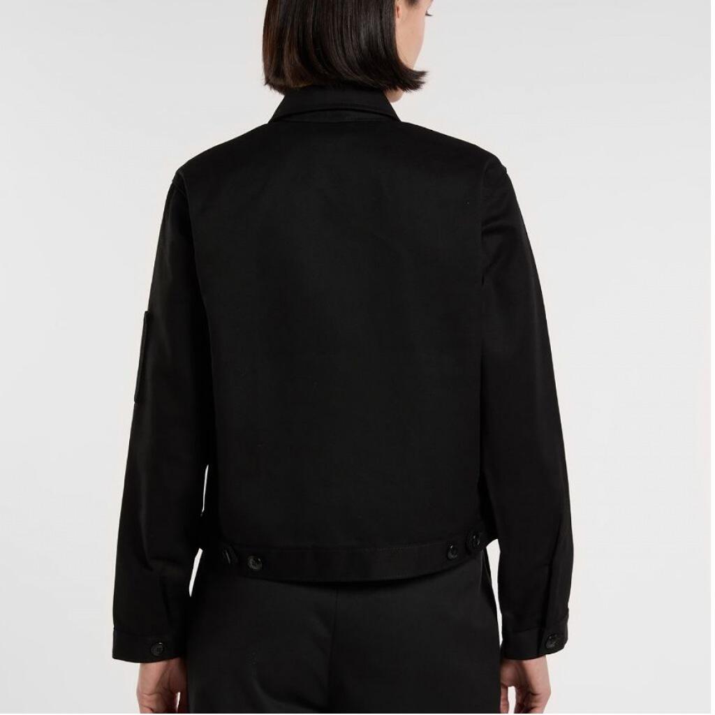 Jack Dickies Model Unlined Cropped Kleur Zwart 2/5