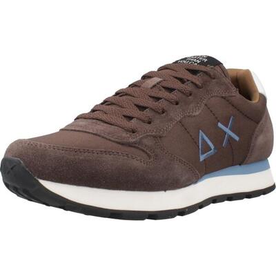 Sneakers sun68 model tom solid kleur bruin