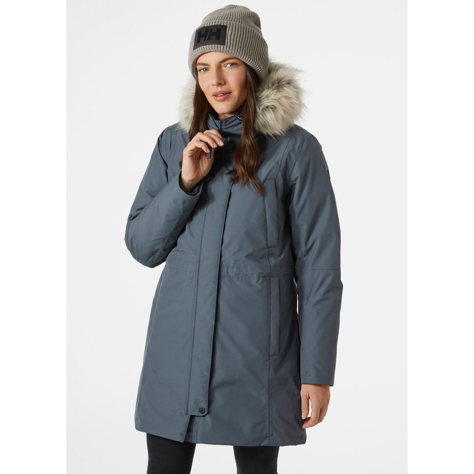 Giacca impermeabile con cappuccio da donna Helly Hansen Senja 2/6