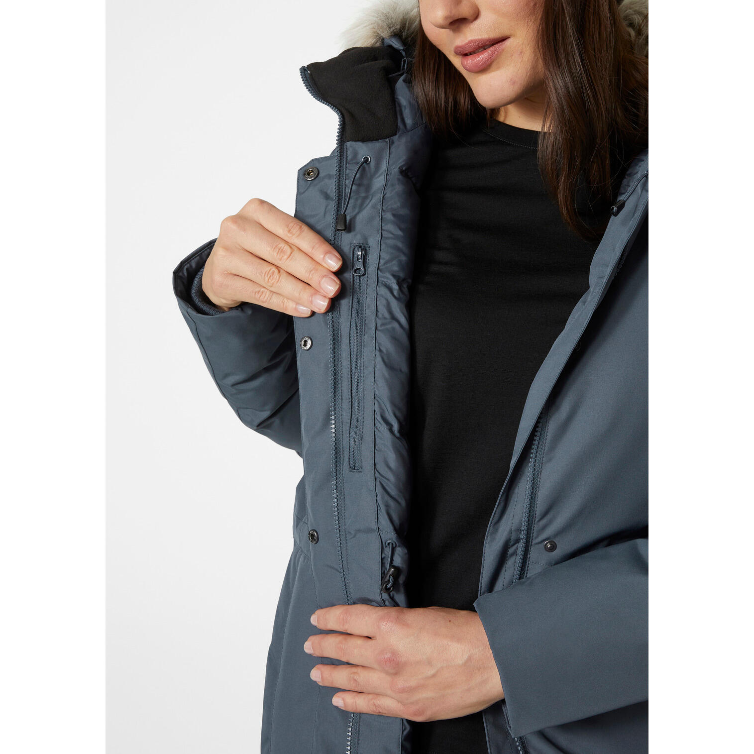 Giacca impermeabile con cappuccio da donna Helly Hansen Senja 6/6