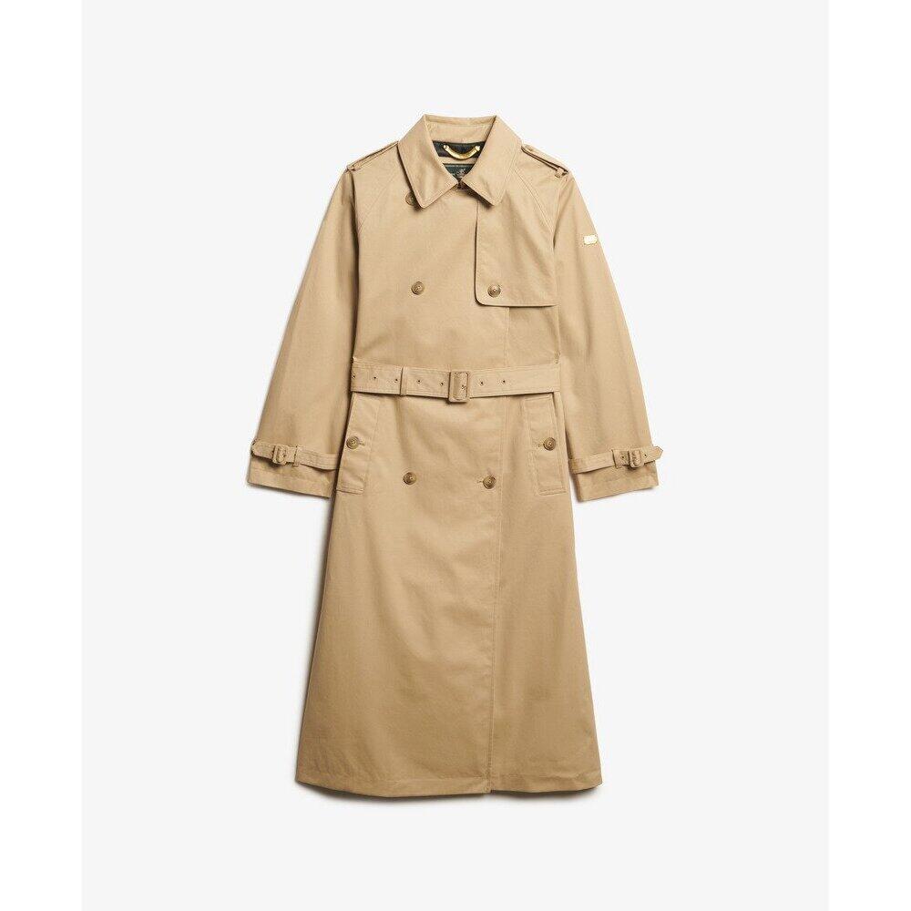 Superdry - Manteau Femme Superdry Classic - Manteau - Beige - Decathlon