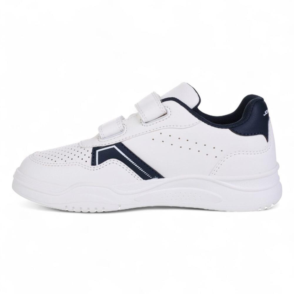 JOHN SMITH CERSI Blanco/Azul Marino. Zapatilla NIño Vuelta al cole 2/4