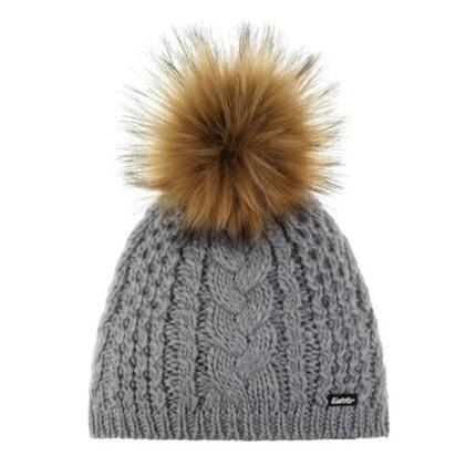 Eisbär Afra Lux Mütze für Damen mit Bommel