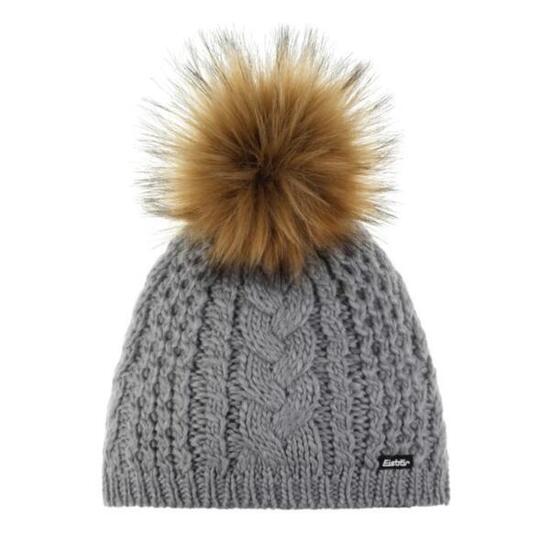 Eisbär Afra Lux Mütze für Damen mit Bommel