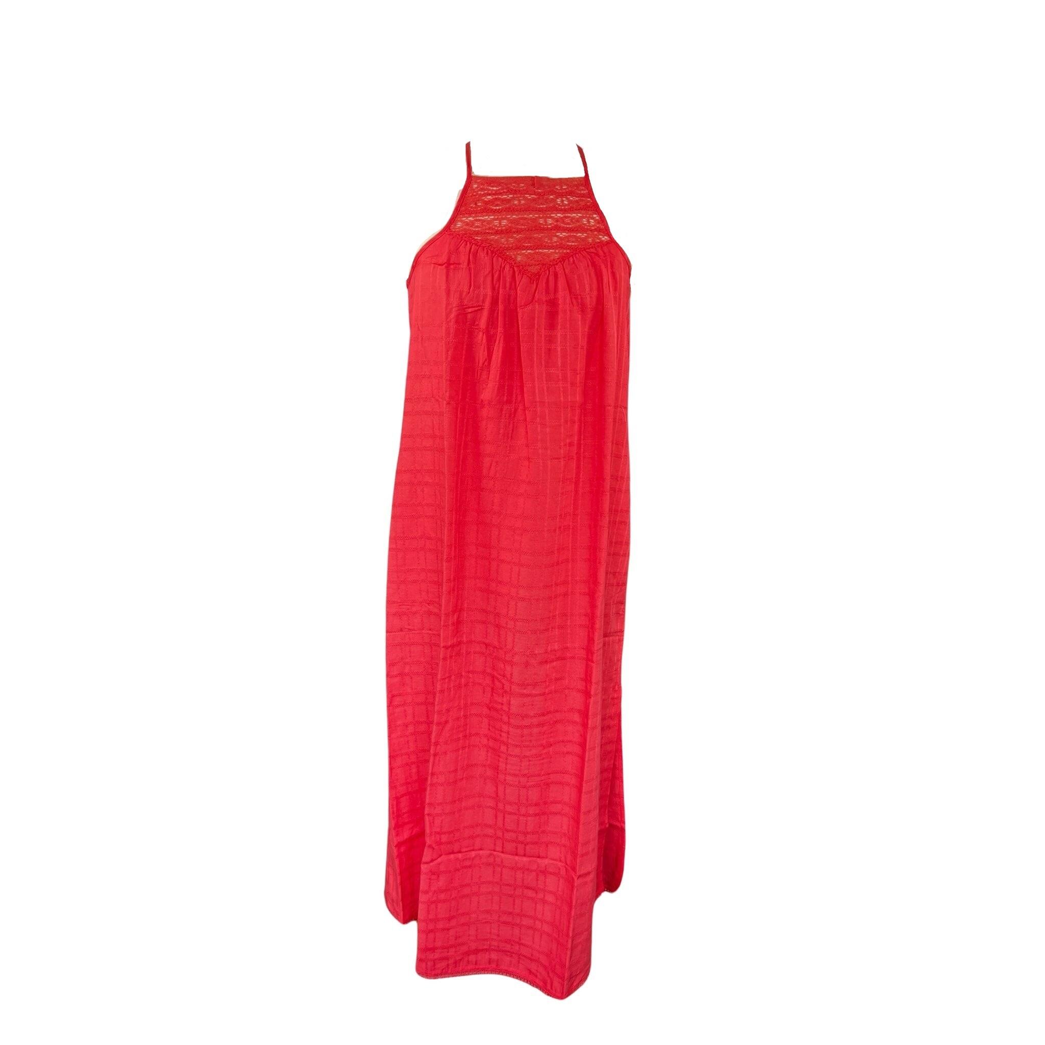 SUPERDRY Vestido de praia comprido de renda com halteres para mulher Superdry