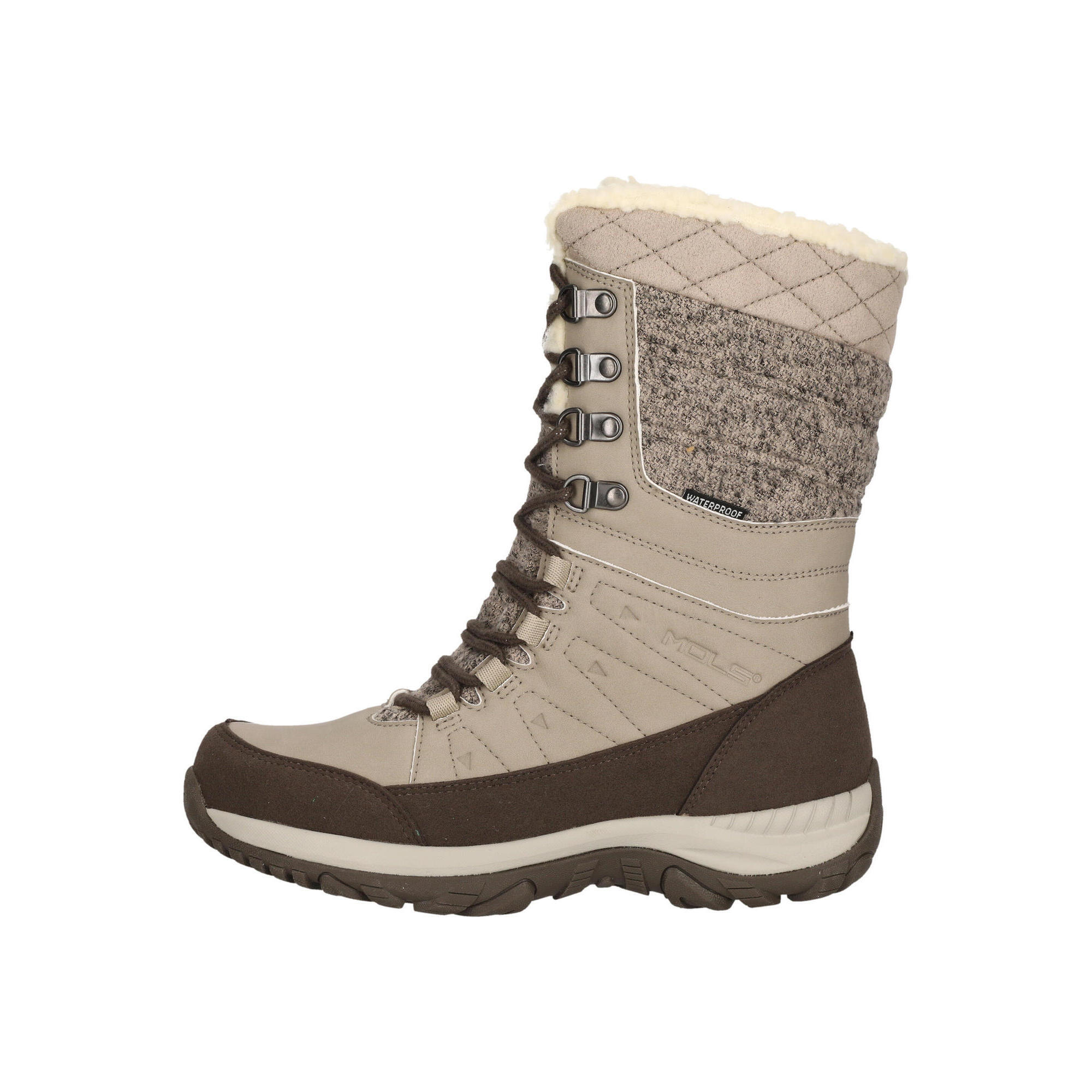 Mols - Bottes Bakan - Bottines - Beige|gris - Decathlon