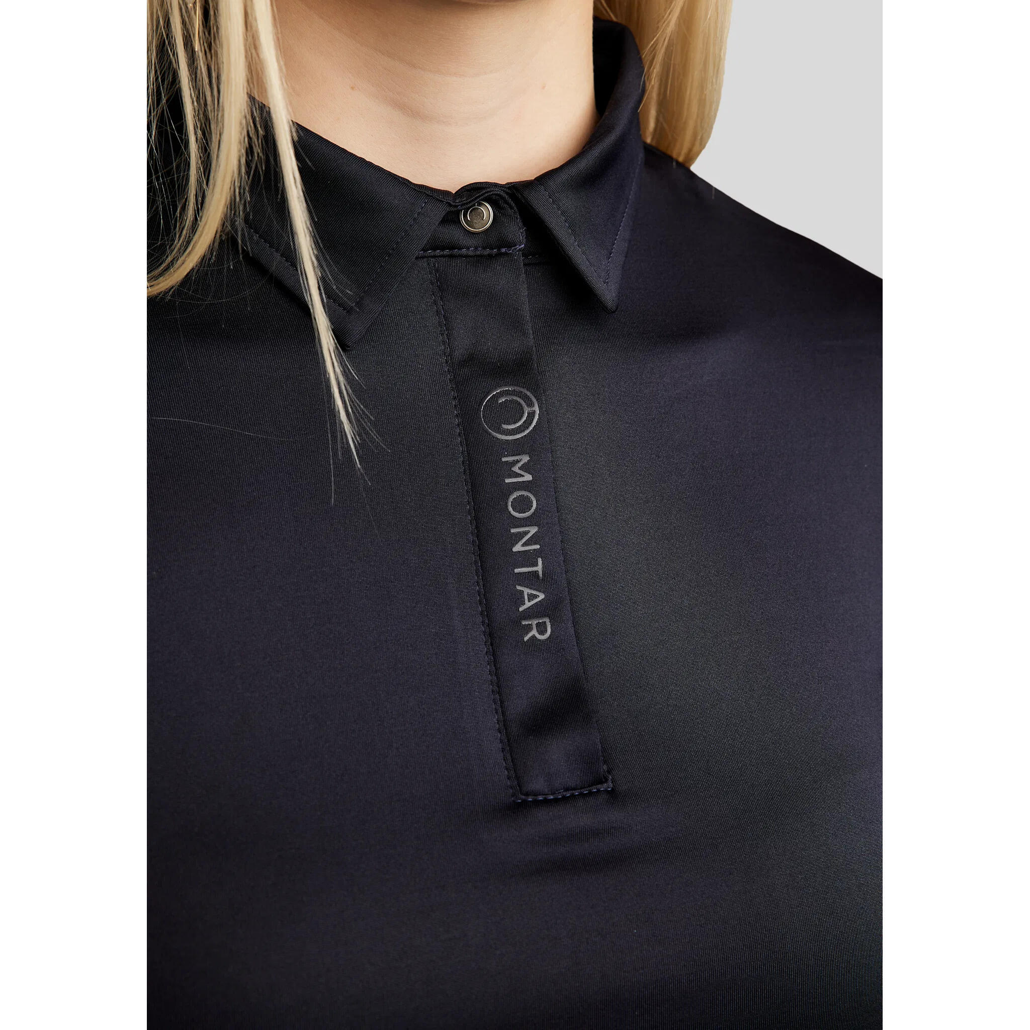 Polo equitazione da donna Montar Essential Clubwear 3/4