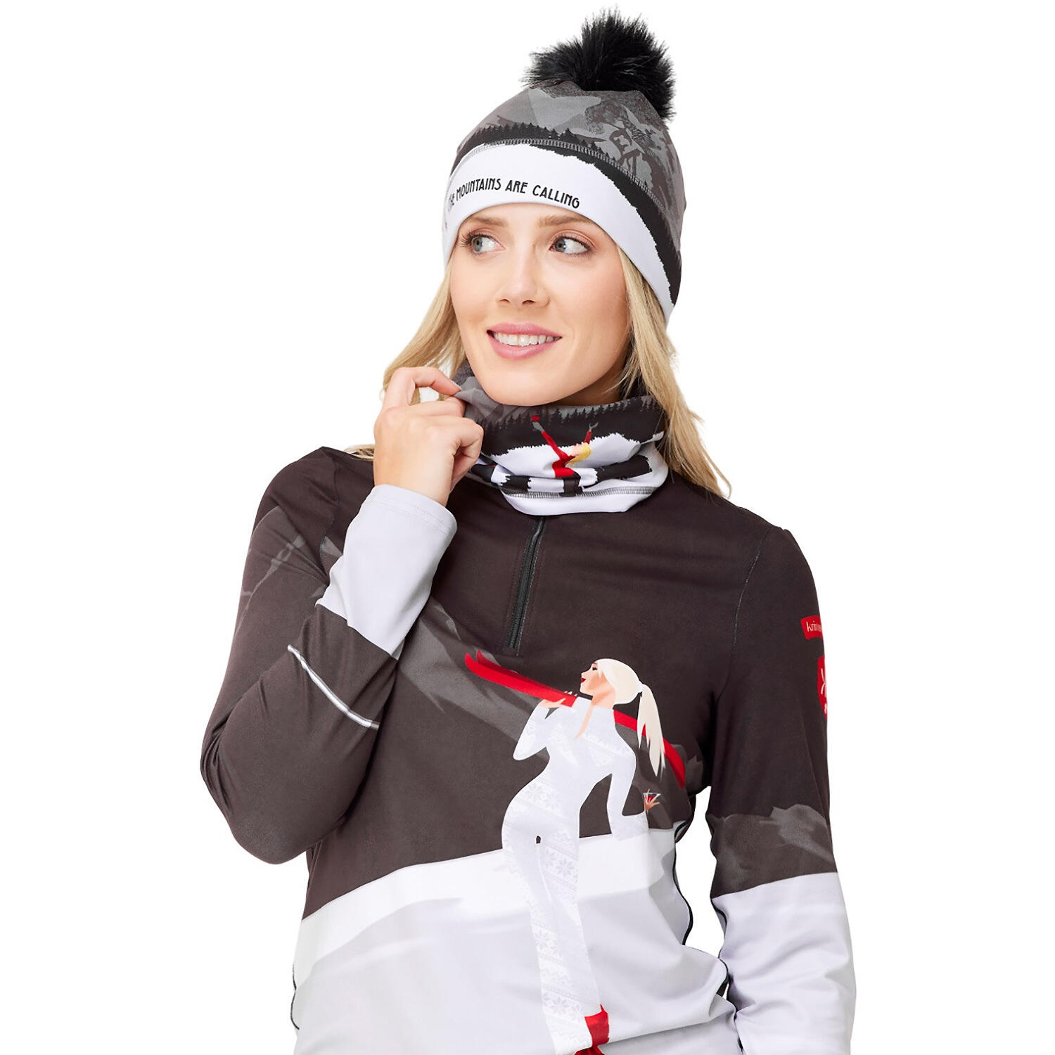 KRIMSON KLOVER Mütze W ILLUSTRATED BEANIE
