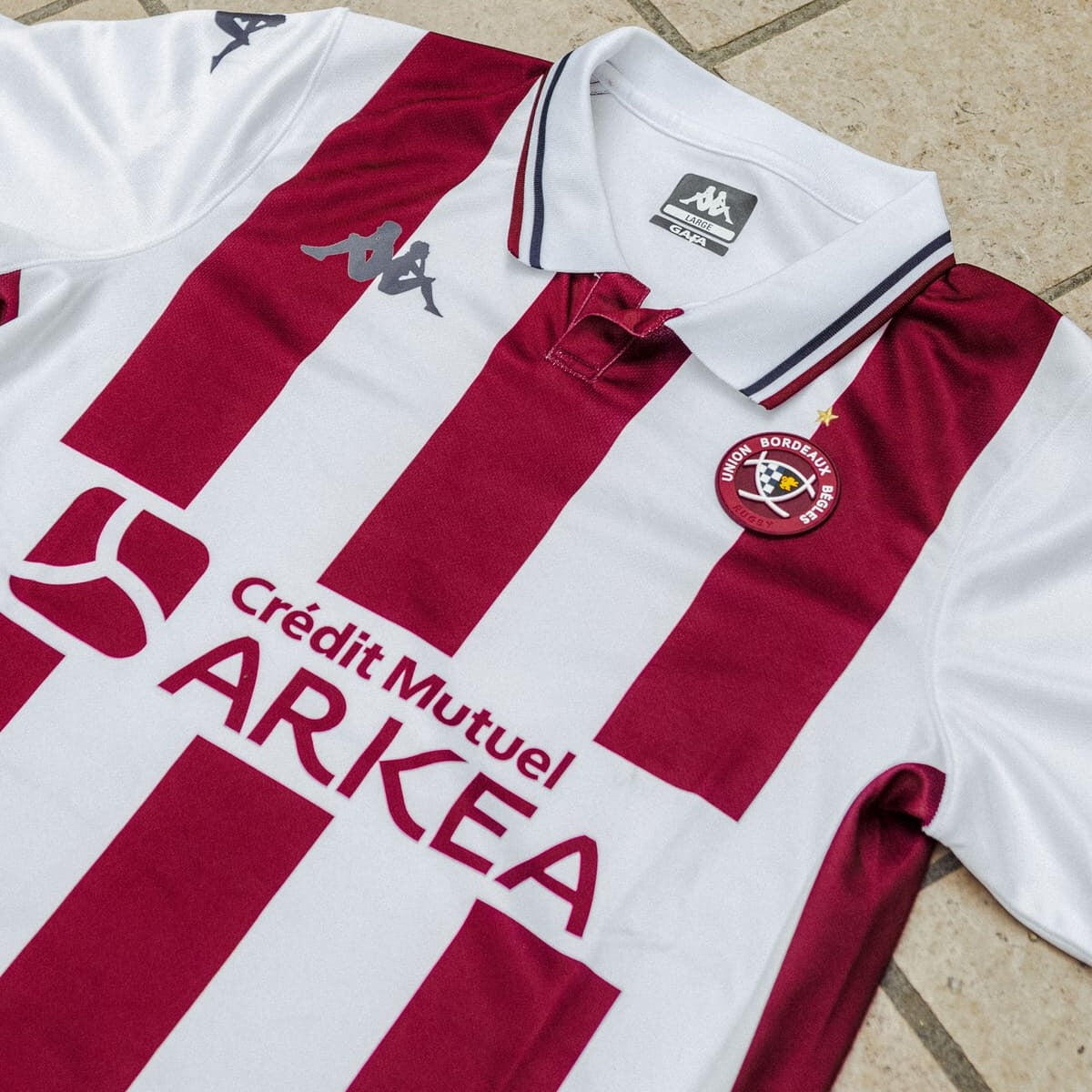 Maglia Replica Trasferta Union Bordeaux Bègles 2025/26 Bambino 5/7