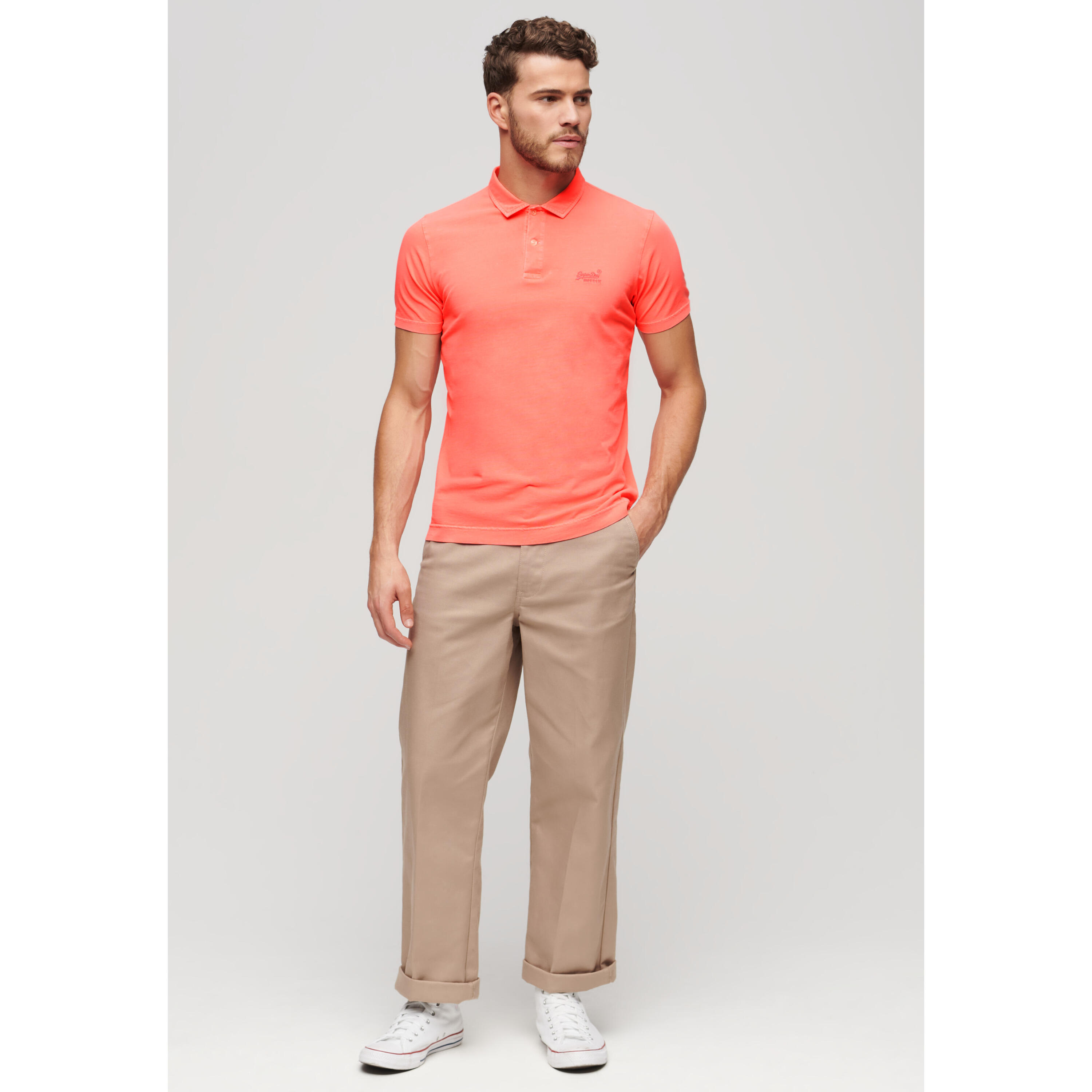 Polo in jersey Superdry Essential Logo 3/6
