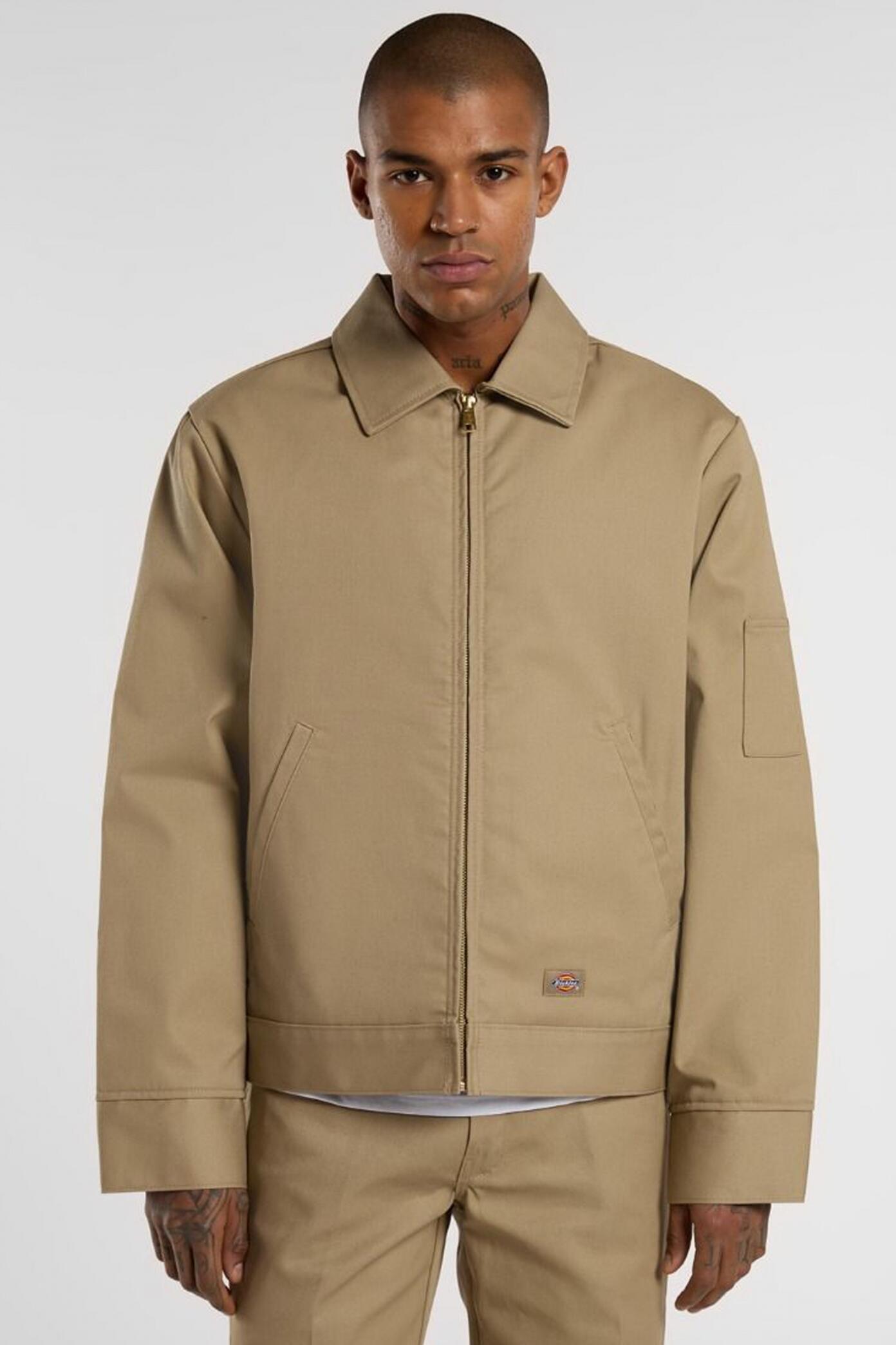 Jaqueta Dickies Modelo Lined Eisenhower Cor Bege 5/5