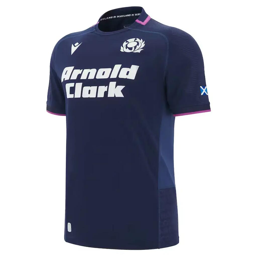 Scotland Rugby Replica Home Match Jersey Bleu marine