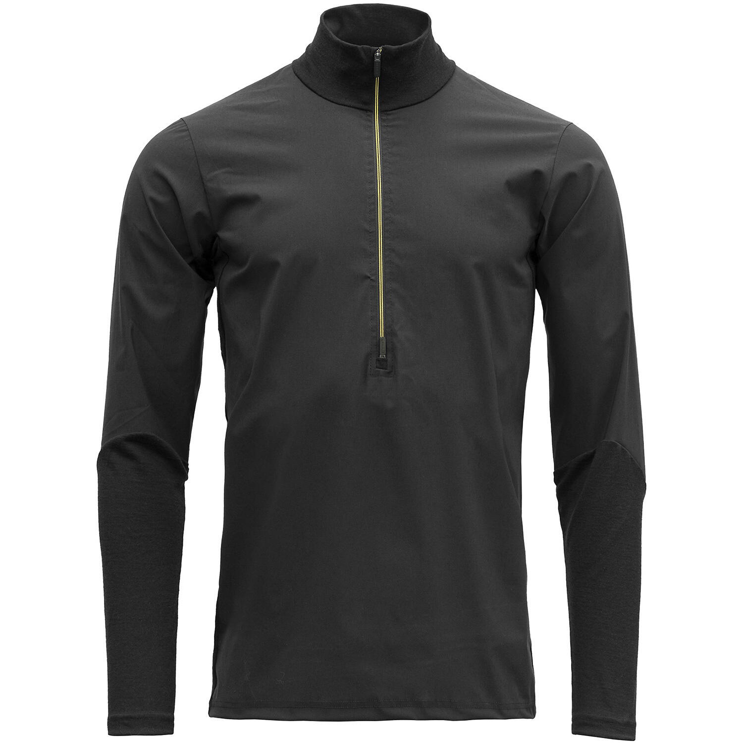 Herren Top M RUNNINGMERINO COVER ZIP NECK 1/2