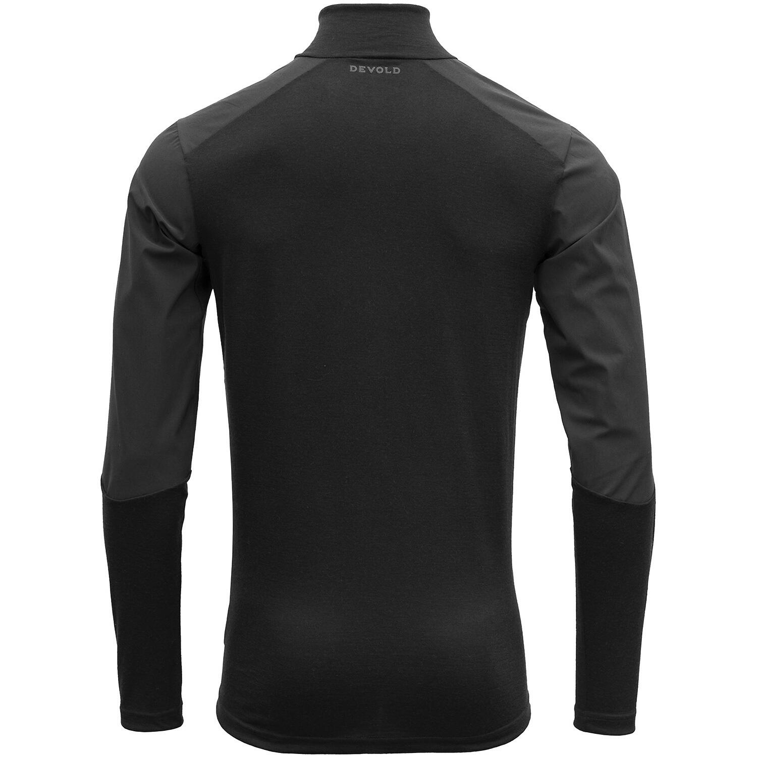 Herren Top M RUNNINGMERINO COVER ZIP NECK 2/2