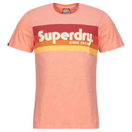 T-Shirt Superdry Terrain Logo Stripe Relxed