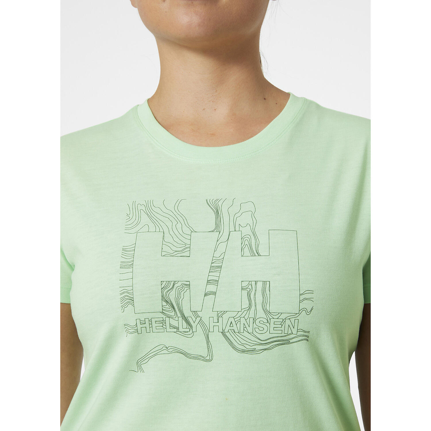 Damen T-Shirt W HH TECH LOGO T-SHIRT 5/6