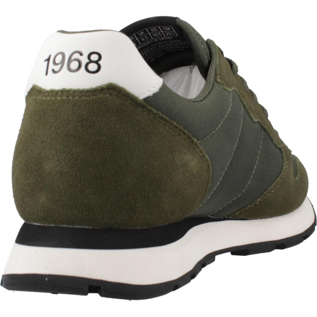 Sneakers Sun68 Model Tom Solid Kleur Groen 3/7