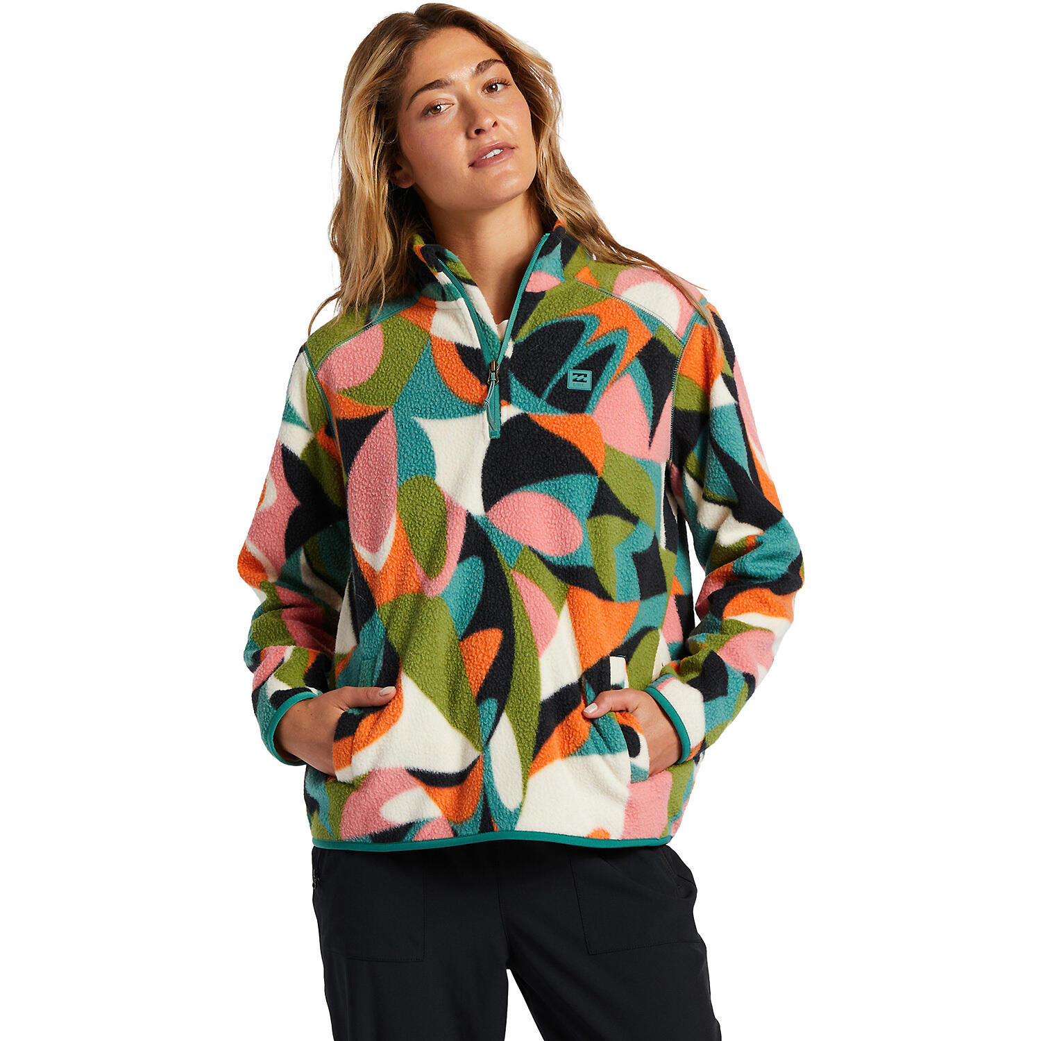 BILLABONG Pullover W BOUNDARY MOCK 3