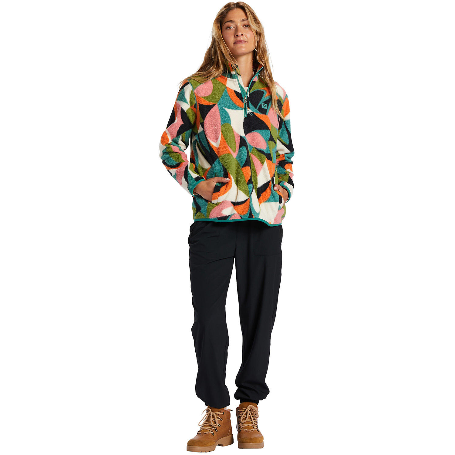 Damen Sweatshirt W BOUNDARY MOCK 3 5/6