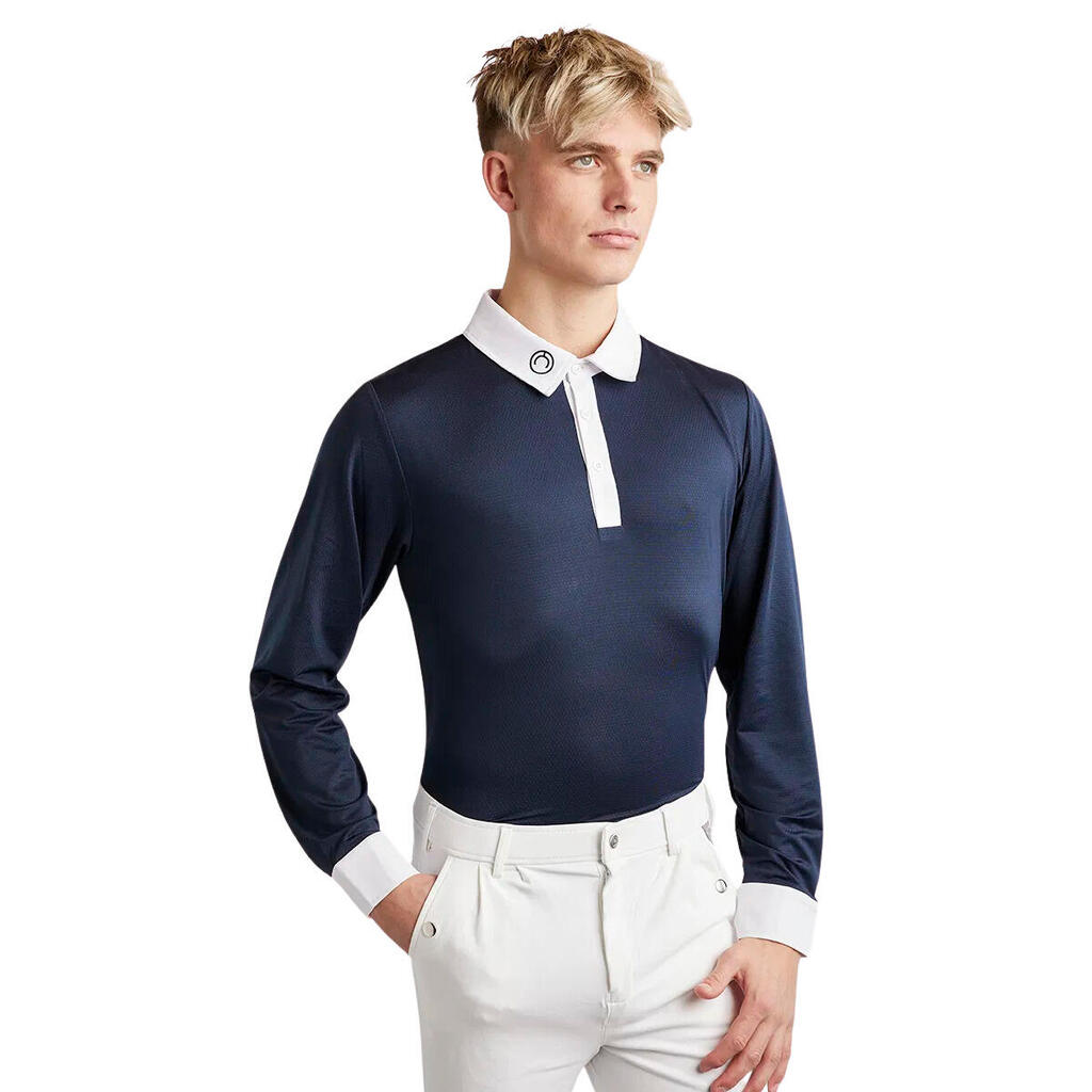 Long-sleeved riding polo shirt Montar Will
