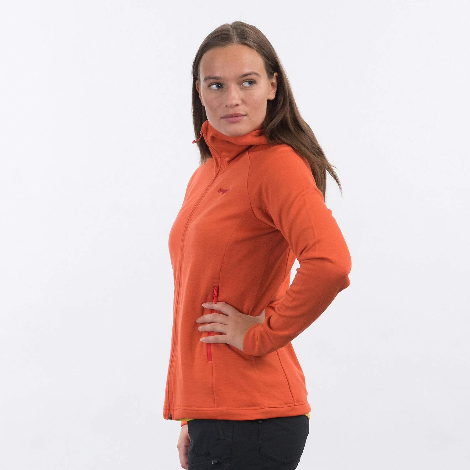Damen Unterjacke ULSTEINWOOL HOODW JACKET 2/6