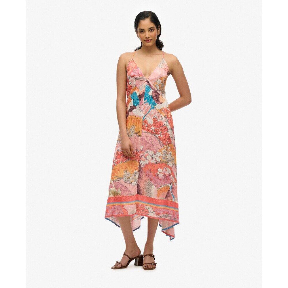 Abito stampato in jacquard con orlo a punta donna Superdry 2/7