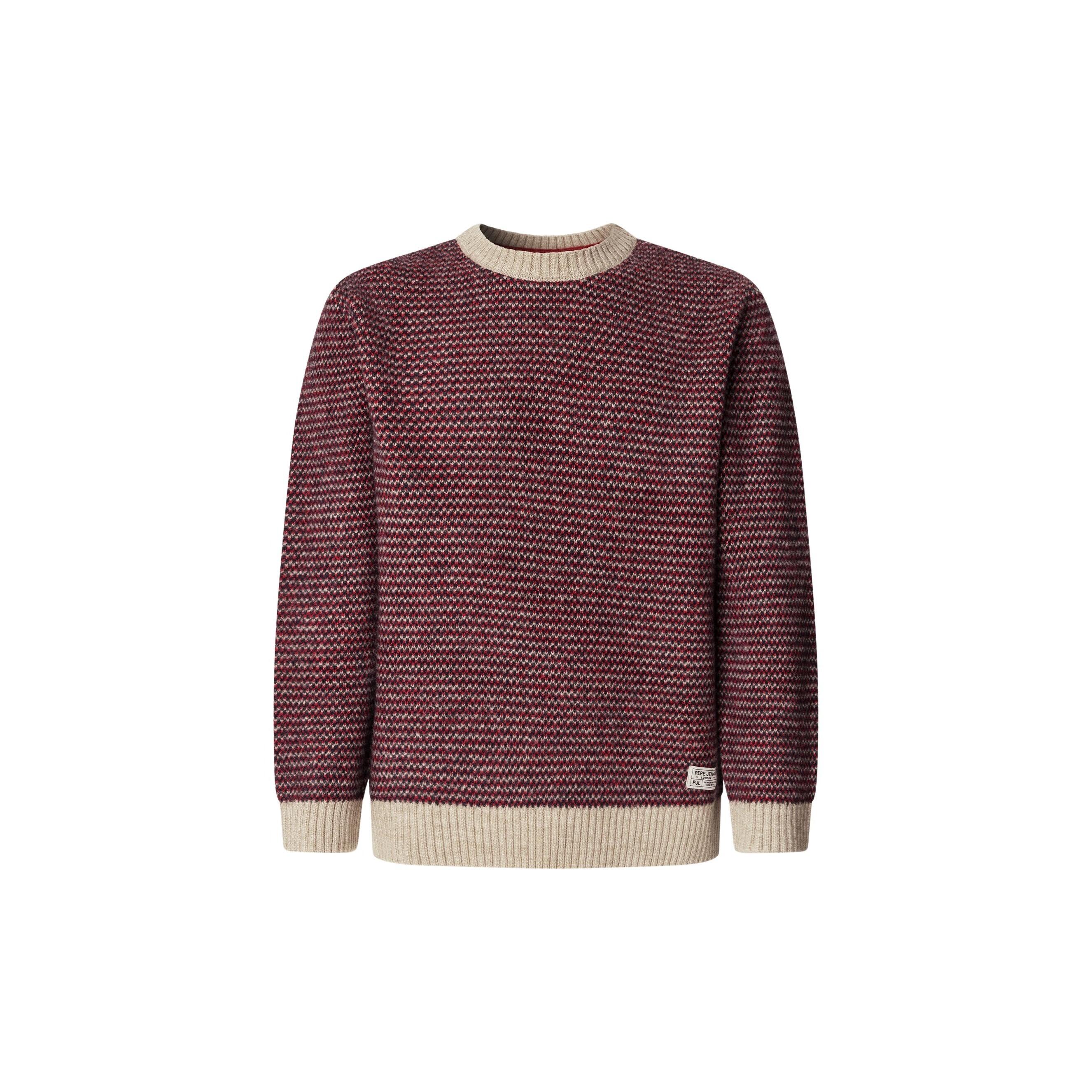 Pepe Jeans - Pull Pepe Jeans Pacey - Pull - Rouge - Decathlon