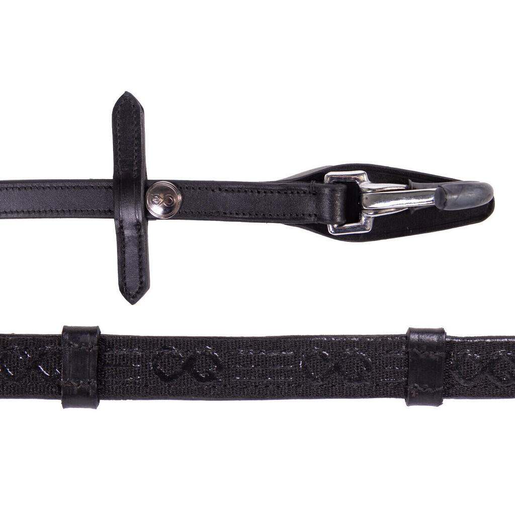 Reins for horse with clip and stops of Presteq FaySport