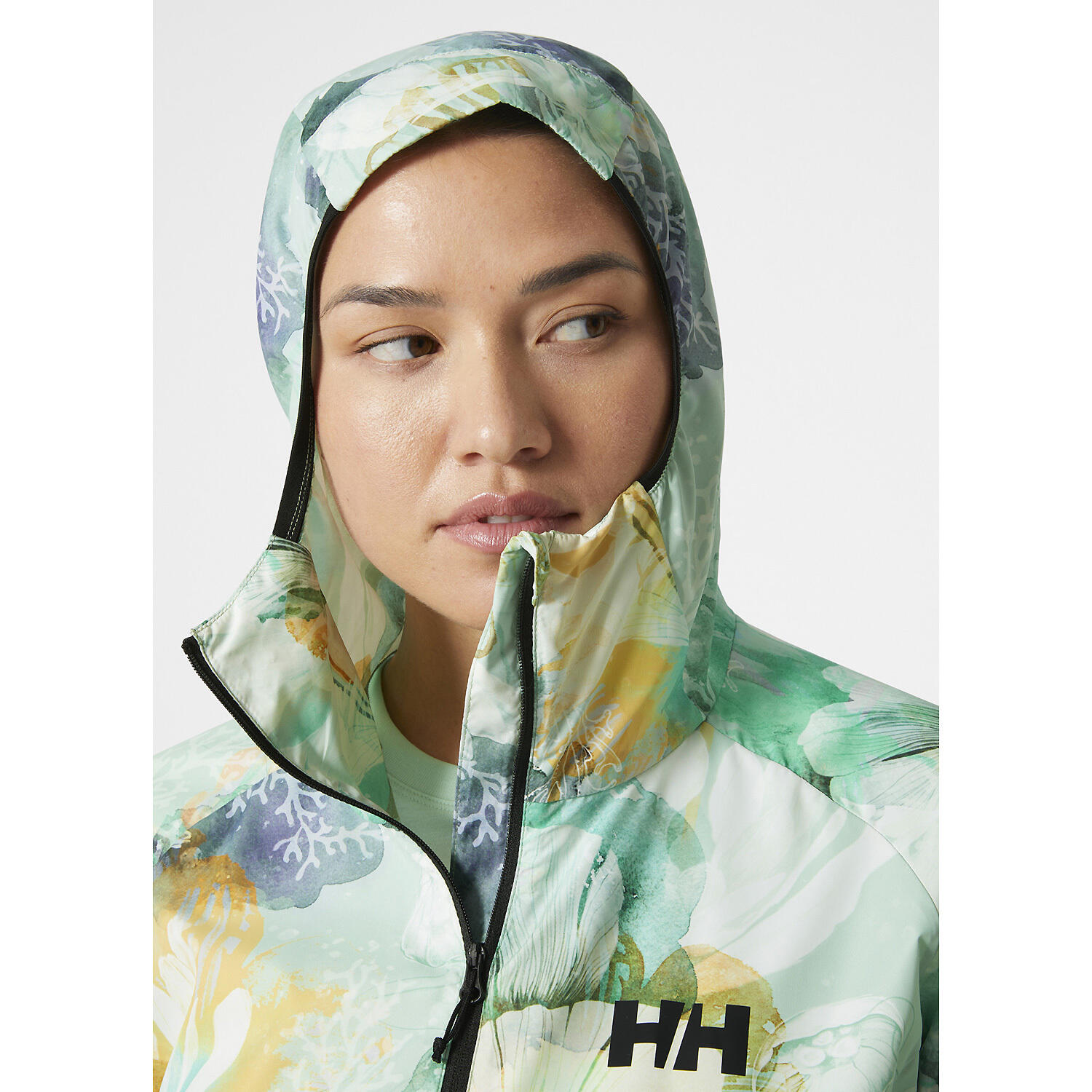 Damen Funktionsjacke W ROAM PRINTWIND JACKET 6/7