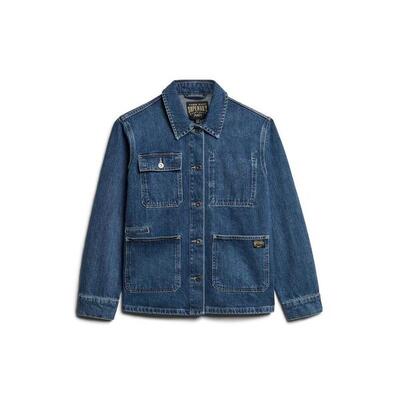 Dames spijkerjack superdry denim chore