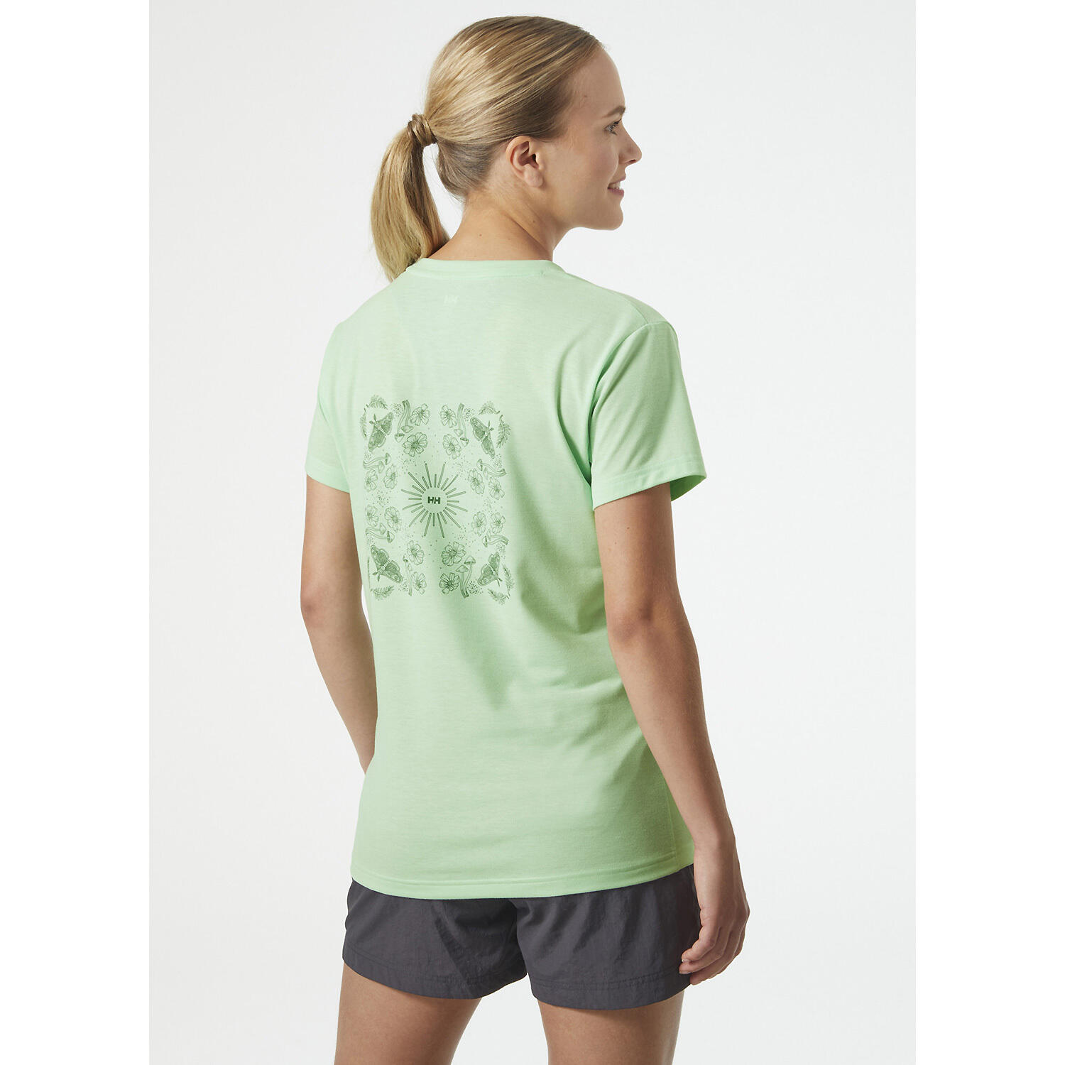 Damen T-Shirt SKOG Recycled Graphic 6/7